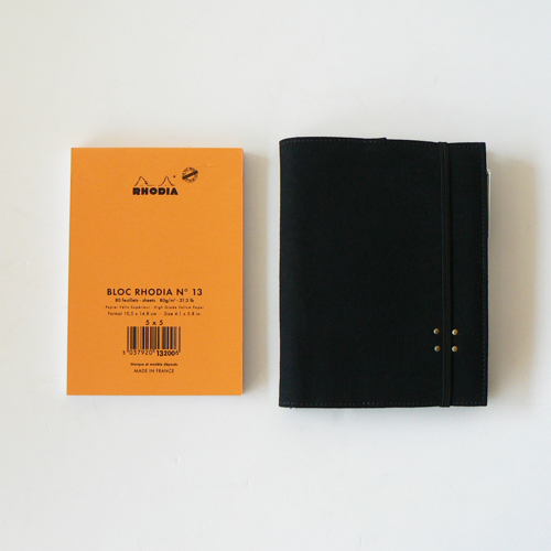 RHODIA No.13 帆布10カバー